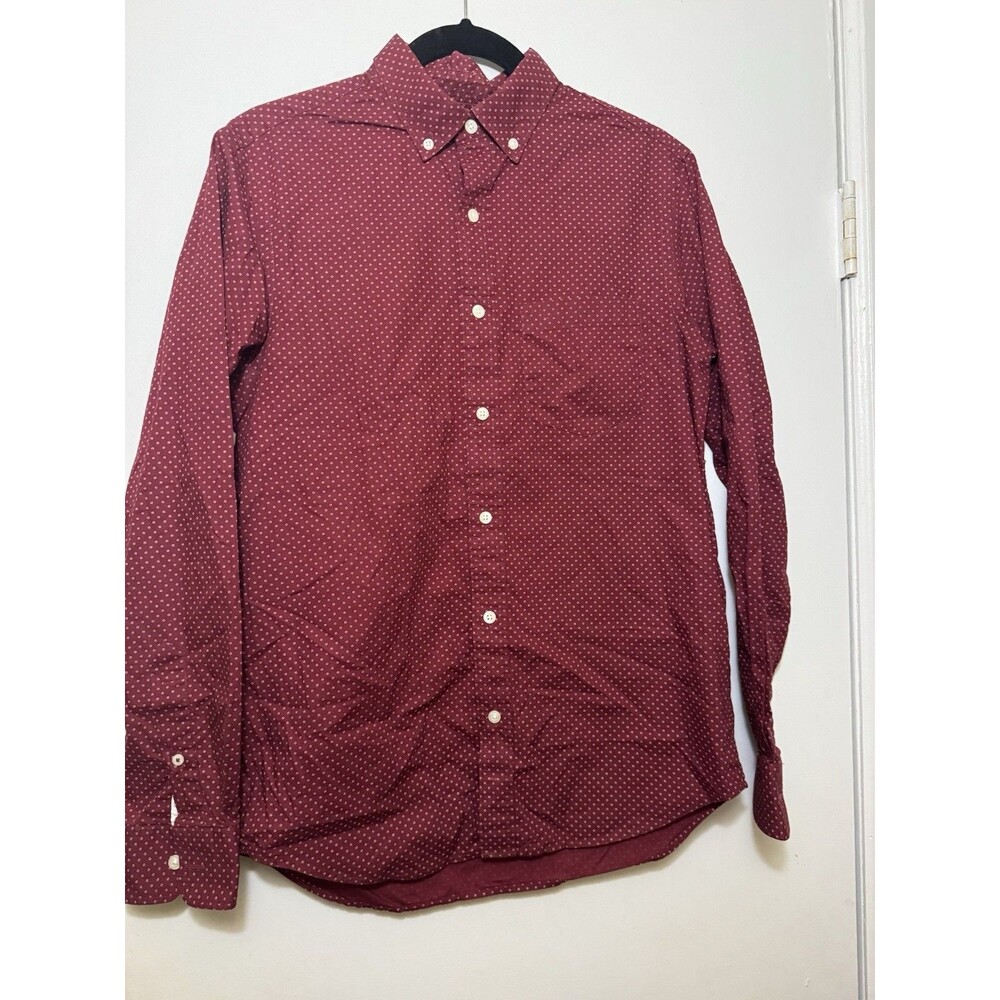 Old Navy Men’s Burgundy Shirt Size Small